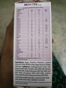 Moktel Multivitamin Drops For Baby