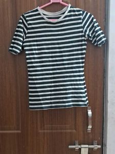 Zebra Print Shimmer Top