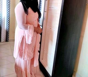 pink sharara full set