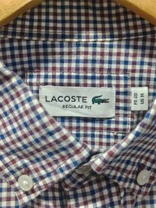 Lacoste Gingham Button-Down Shirt