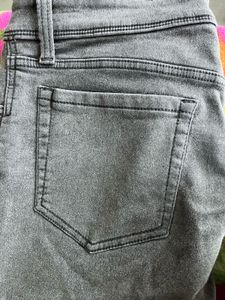 Women Denim Jeans Grey Colour