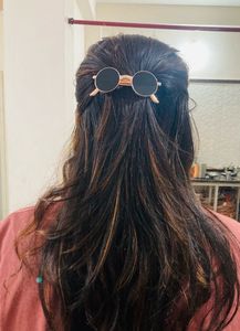 Round Sunglasses hair clip