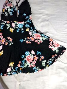 Beautiful  Floral Print Dress