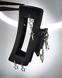 Star Charm Hair Claw Clip