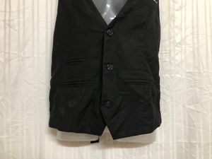 Ricace Black Formal Waistcoat