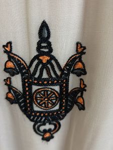 Embroidered Pink Kurti With Embroidery