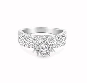 Giva 925 Silver Florid Ring