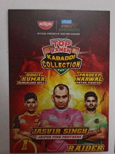 Top Ramen Pro kabaddi League Cards