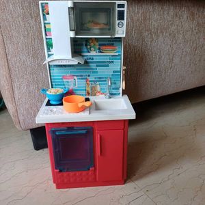 Original Barbie Kitchen Set (Bought In DUBAI)