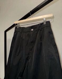 Extra Wide Leg Black Pants-ZARA (Brand New