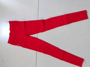 Red Jeggings