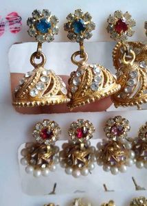 Jhumka Earrings Set