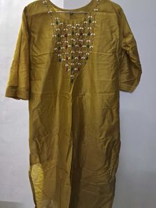 Elegant Olive Kurta