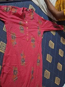 Floral Print Kurta