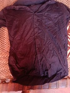 Black Shirt For Men Under 14 To 16 Age