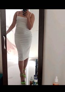 Urbanic White Bodycon Dress