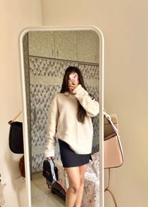 Cream Knit Sweater