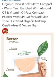 Organic Harvest Soft Matte Compact