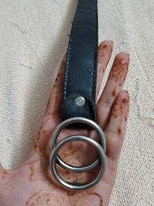 ❗ CLEARANCE ❗Black Double Ring Belt