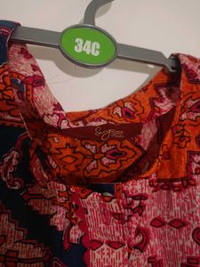 Multi Coloured sangria kurta