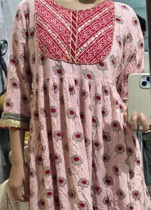Floral Print Kurta