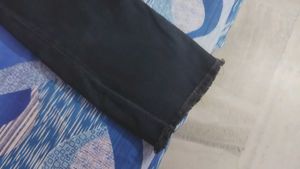 faded black/greyish straight fit jeans