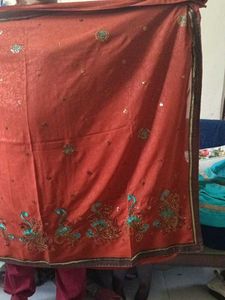 Elegant Embroidered Saree