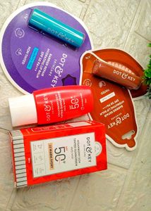 Combo Of Dot & key Sunscreen & lipbalm ✨