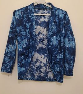 Blazer/overcoat Lenght 67cm From Collar, Free Size- stretchable