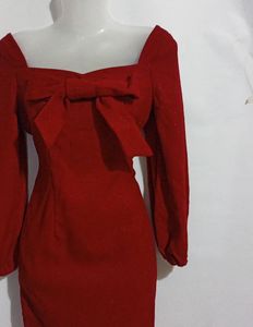 Christmas Bow Dress🎅❤️