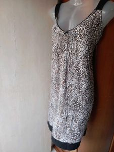 Leopard Print Slip Dress