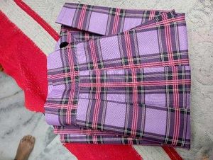 Plaid Mini Skirt