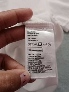 H&amp;M L.O.G.G. White Tshirt