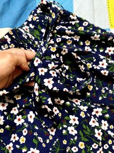 Floral Print Skirt