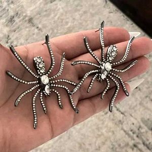 Spider Rhinestone Earrings