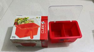 Stainless Steel Vessel &amp; Plastic Container
