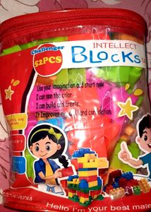 1 DAY DEAL 52 Piece Challenger Building Blocks Set