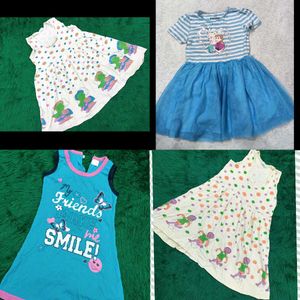 5,6,7,8 Years Baby Dress