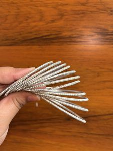 Silver bangles