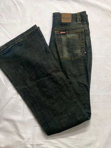 authentic rofl vintage denim flared/bootcut jeans