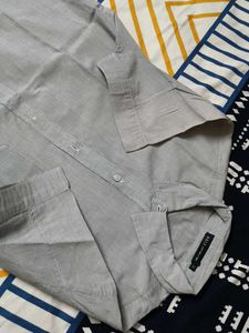 UGIZ Men Cotton Linen Smart Fit Short Sleeve Shirt