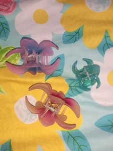 Flower Hair Clips