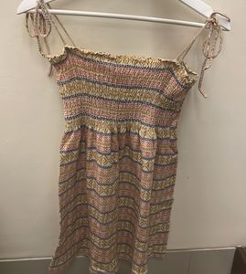 Tie Up Dress