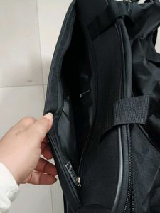 Black Expandable Bag 20&#34; W 11&#34; H  9 D