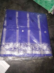 Elegant Blue Saree