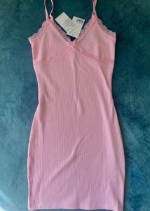 H&amp;M Pink Bodycon Dress