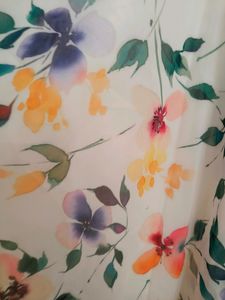 Lovely White Romantic Floral Dress