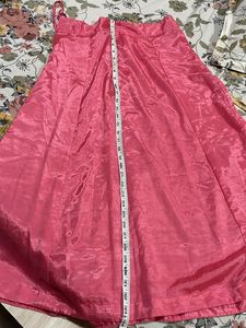 Saree Underskirt Or Peticoat Pink Rose Colour