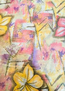 Floral Print Saree