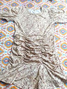 Floral Print Mini Dress
